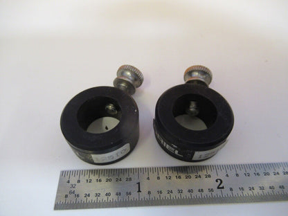 OPTICAL ORIEL PAIR CLAMPS FIXTURE OPTICS AS PICTURED &A7-A-68