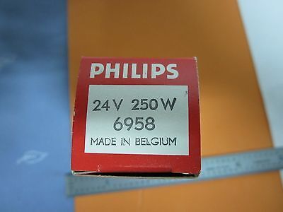 PHILIPS LAMP BULB 24V 250W 6958  BELGIUM AS IS BIN#K4