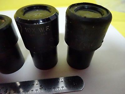 FOR PARTS MICROSCOPE PART EYEPIECES OPTICS AS IS BIN#X2-39