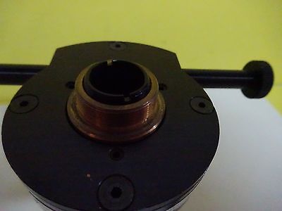 MICROSCOPE PART HIGH END ROTABLE OBJECTIVE POLARIZER POL OPTICS AS IS BIN#X4-08