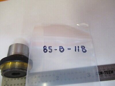 NIKON JAPAN 5 M P LENS OBJECTIVE MICROSCOPE PART OPTICS AS PICTURED &85-B-118A