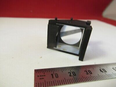 LEITZ GERMANY GLASS PRISM HEAD OPTICS MICROSCOPE PART AS PICTURED &8-A-33