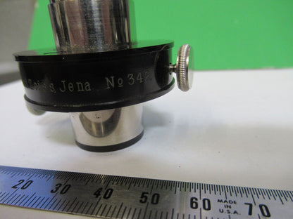 CARL ZEISS JENA MESSUNG COMPENS EYEPIECE MICROSCOPE PART AS PICTURED #S9-B-17