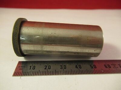 ANTIQUE BRASS EYEPIECE X5 BECK LONDON MICROSCOPE PART AS PICTURED #66-A-40