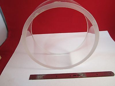 OPTICAL GLASS CILINDER THICK WALLS HOLOGRAMS LASER OPTICS BIN#D8-09