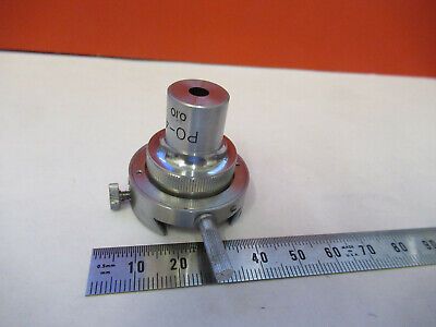 TASCO UNITRON POL OBJECTIVE 4X POLARIZING MICROSCOPE PART AS PICTURED &FT-5-R