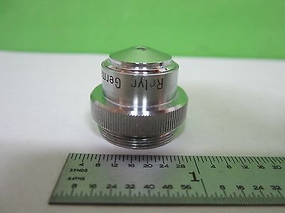 MICROSCOPE PART OBJECTIVE ROLYN GERMANY 60X OPTICS AS IS BIN#T5-21