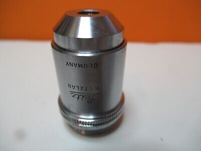 LEITZ GERMANY POL OBJECTIVE 10X P MICROSCOPE OPTICS PART AS PICTURED &16-A-92