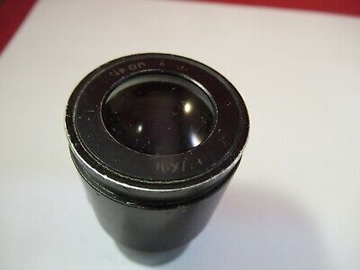 NIKON JAPAN 10X OCULAR EYEPIECE MICROSCOPE PART OPTICS AS PICTURED &FT-6-50