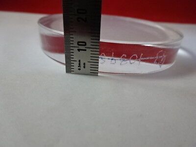 OPTICAL FLAT FUSED SILICA 3" DIA UNCOATED 1/10 wave LASER OPTICS &6-A-33