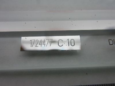 MICROSCOPE PART HEIDENHAIN GERMANY C10 RULER SCALE OPTICS AS IS BIN#M9-18