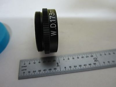 MICROSCOPE PART OBJECTIVE LENS SLAO 0.5X OPTICS AS IS BIN#U1-48