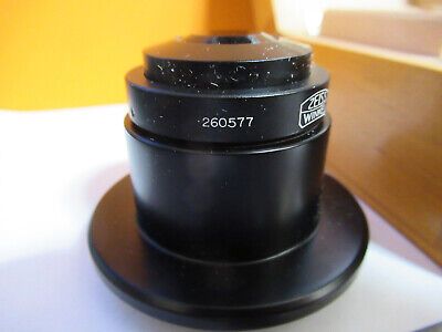 ANTIQUE CARL ZEISS WINKEL DARK PHASE CONDENSER 260577 AS PICTURED 4B-FT-73