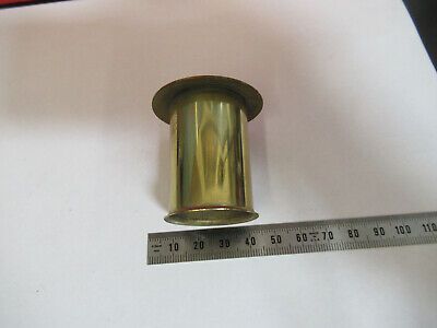 ANTIQUE BAUSCH LOMB BRASS UNKNOWN ASSEMBLY MICROSCOPE PART AS PICTURED #mB7-A-36