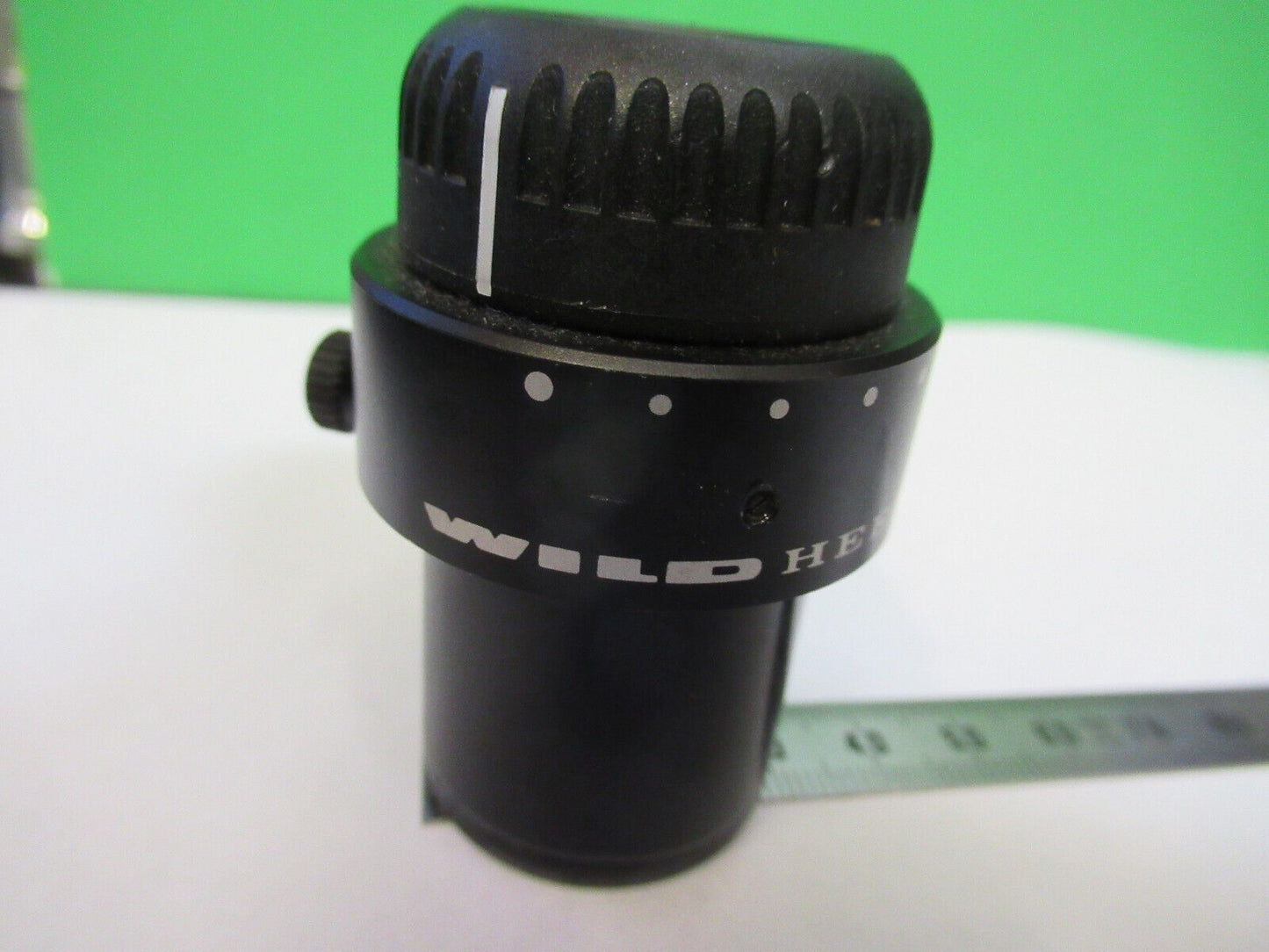 MICROSCOPE EYEPIECE OCULAR WILD SWISS 10X/21 OPTICS as pictured #S2-C-52