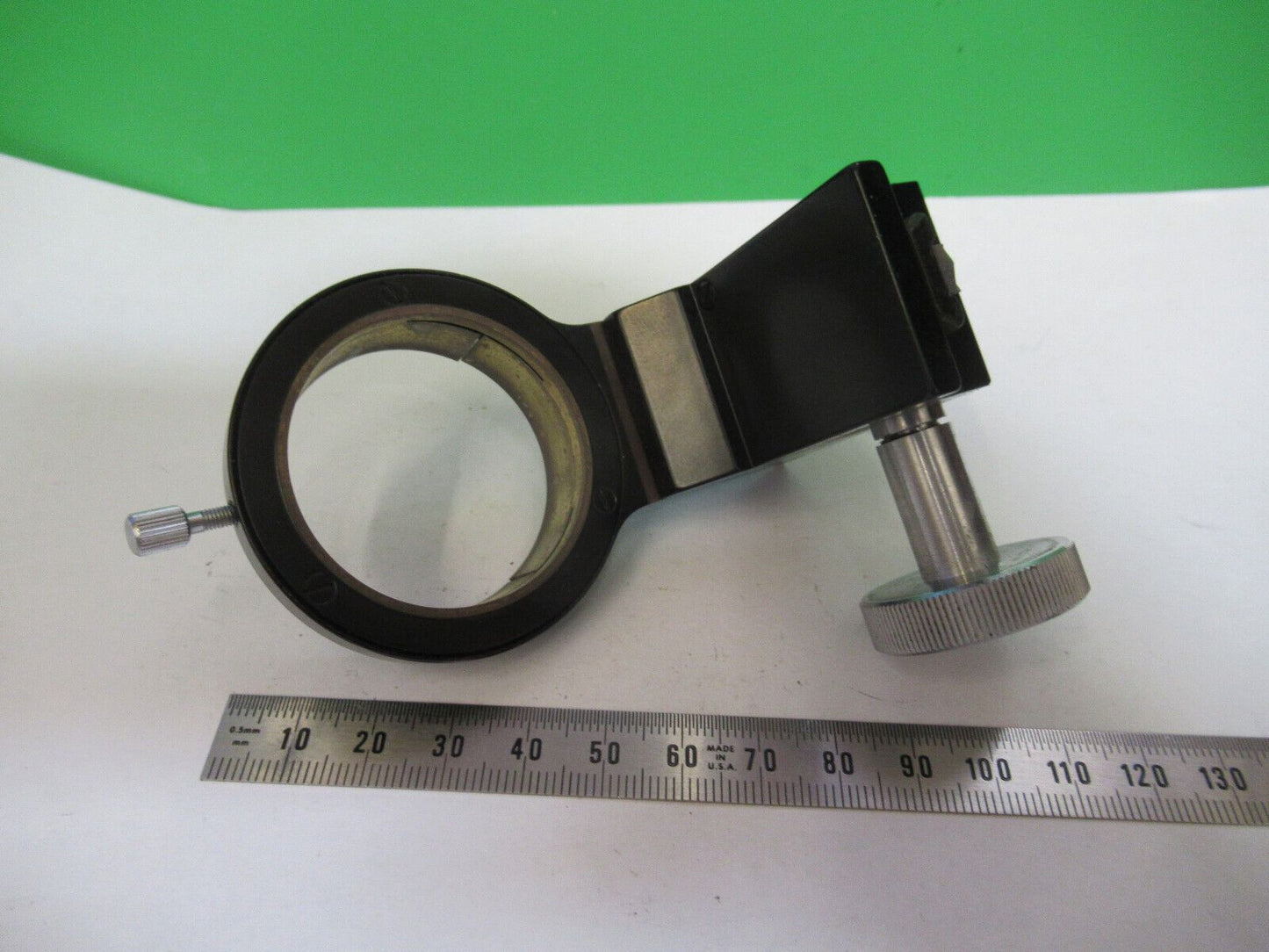 ERNST LEITZ GERMANY CONDENSER HOLDER MICROSCOPE PART AS PICTURED #Z8-A-29