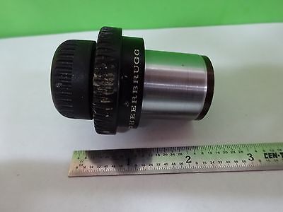 MICROSCOPE PART EYEPIECE WILD LEICA G 10X/21 SWISS OPTICS AS IS BN#V4-02