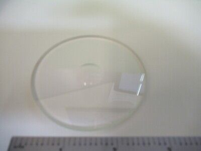 OPTICAL BK7 GLASS LENS PLANO CONVEX on center LASER OPTICS AS PICTURED &58-B-16