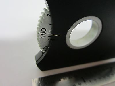 MICROSCOPE POLARIZER SLIDE ROTABLE  OPTICS #F3-82