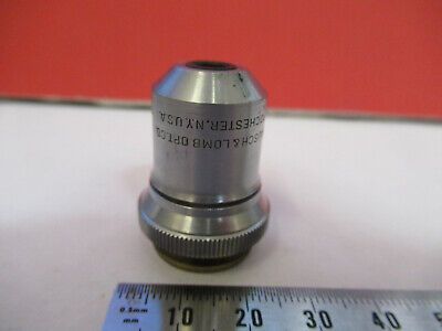 BAUSCH LOMB 10X objective lens OPTICS MICROSCOPE PART AS PICTURED  &B3-B-20