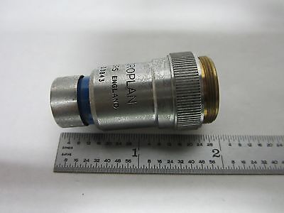 MICROSCOPE OBJECTIVE VICKERS ENGLAND 20X OPTICS BIN#R6-23