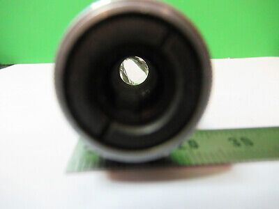 FOR PARTS cracked BAUSCH LOMB 10X OBJECTIVE MICROSCOPE PART AS PICTURED &Z1-A-24