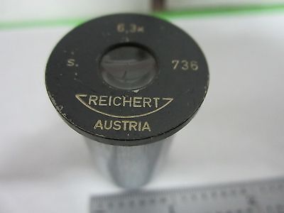 MICROSCOPE PART EYEPIECE REICHERT AUSTRIA 6.3X OPTICS AS IS BIN#S2-42