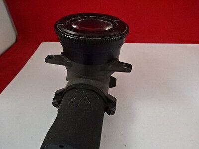 MICROSCOPE PART ILLUMINATOR MIRROR SM-LUX LEITZ GERMANY OPTICS AS IS B#TB5-4-10