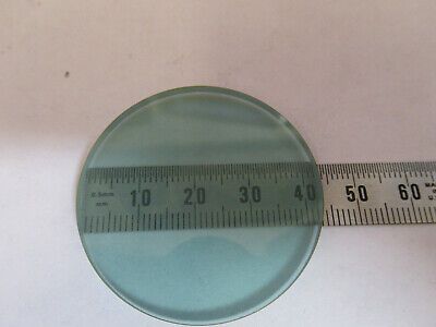 OPTICAL HEAT ABSORBING GLASS FILTER MICROSCOPE PART OPTICS AS PICTURED &P6-A-69