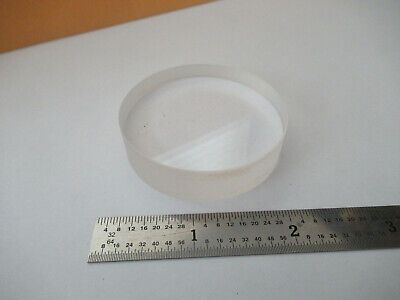 OPTICAL FLAT FUSED SILICA 2" DIAMETER LASER OPTICS AS PICTURED &F5-A-05