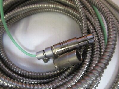 KISTLER ARMORED CABLE for PRESSURE SENSOR FORCE LOAD CELL AS PICTURED &8M-A-44