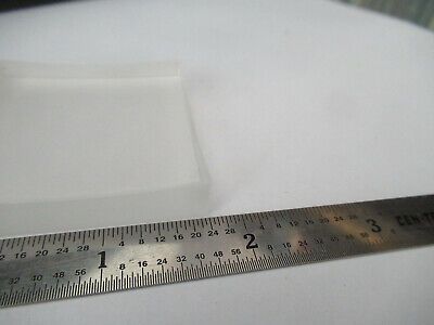 OPTICAL PLANO CONCAVE GLASS REFLECTOR UNCOATED OPTICS AS PICTURED &4B-FT-21