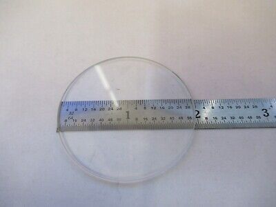 OPTICAL PLANO GLASS ROUND DIFFUSER ILLUMINATOR PLATE OPTICS AS PICTURED &3K-A-17