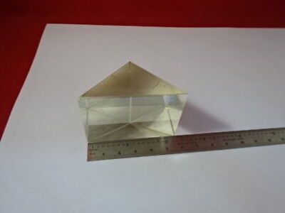 OPTICAL GLASS PRISM OPTICS AS IS &51-A-07