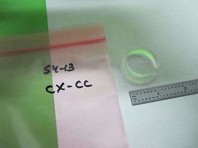 OPTICAL CONVEX CONCAVE DOUBLET LENS LASER OPTICS AS IS BIN#S4-13