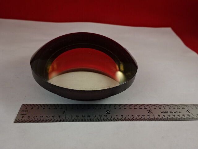 SCHNEIDER KREUZNACH OPTICAL LENS CONVEX CONCAVE LASER OPTICS AS IS #Y5-D-03