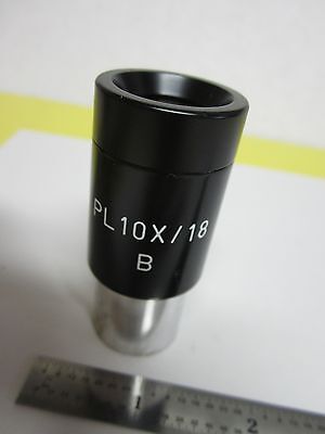 OPTICAL MICROSCOPE PART EYEPIECE PL 10X OPTICS BIN#C7-87