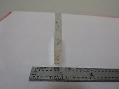 TRUNCATED COATED GLASS TRAPEZOID WINDOW OPTICS OPTICAL AS PICTURED &J4-A-17