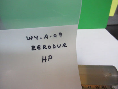 ZERODUR ROD PERFORATED from HP LASER OPTICAL INTERFEROMETER AS PICTURED #W4-A-09