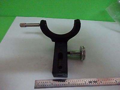 MICROSCOPE PART BRASS CONDENSER HOLDER CARL ZEISS GERMANY BIN#U3-A-6