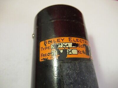 ANTIQUE BLILEY MO RADIO QUARTZ CRYSTAL FREQUENCY CONTROL AS PICTURED 84-FT-77