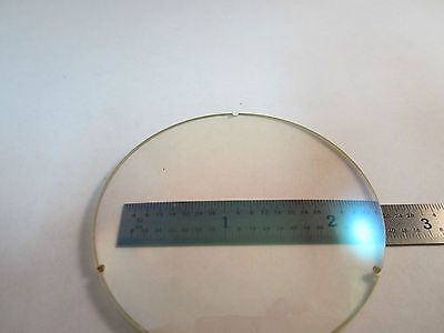 OPTICAL PLANO CONVEX LENS notched 120 degrees LASER OPTICS BIN#20 xvi