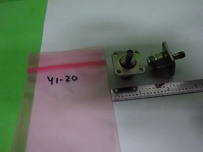 WEINSCHEL CONNECTOR ADAPTER N to SMA BULKHEAD RF MICROWAVE FREQUENCY BIN#Y1-20