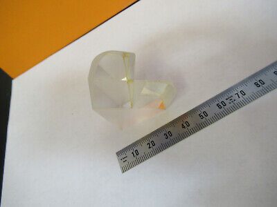 OLYMPUS JAPAN GLASS PRISM HEAD OPTICS MICROSCOPE PART AS PICTURED &8Y-A-91