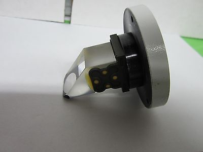 MICROSCOPE PART LEITZ GERMANY PRISM MOUNTED OPTICS AS IS BIN#F5-06