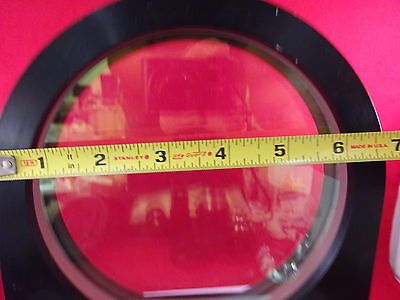 OPTICAL HUGE MOUNTED LENS HEAVY LASER OPTICS AS IS BIN#F9-A-05