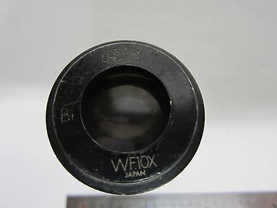 OPTICAL FOR PARTS MICROSCOPE eyepiece OLYMPUS BI WF10X AS IS OPTICS BIN#A5-95