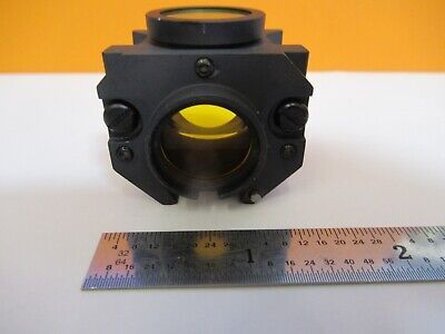 LEITZ WETZLAR I2 FLUORESCENCE CUBE OPTICS MICROSCOPE PART AS PICTURED &8C-A-19