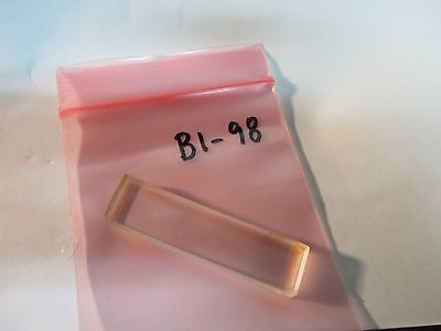 OPTICAL BI CONCAVE CYLINDRICAL RECTANGULAR LENS LASER OPTICS BIN#B1-98