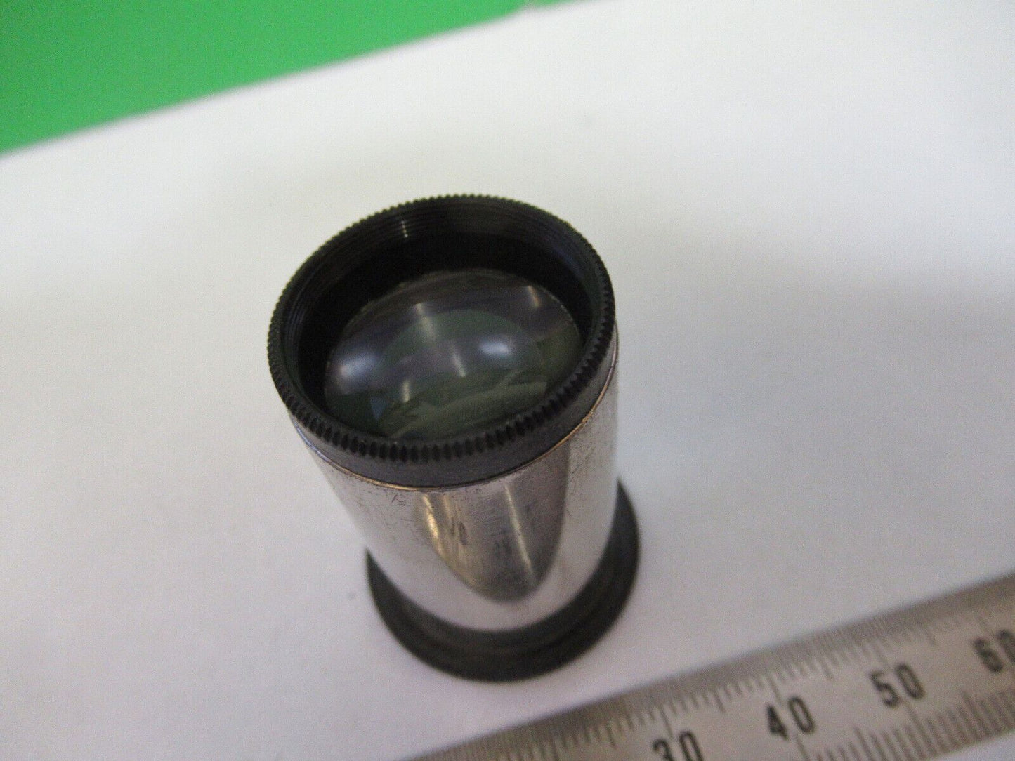 MICROSCOPE PART EYEPIECE ANTIQUE BAUSCH LOMB OPTICS 10X AS PICTURED &P4-B-80